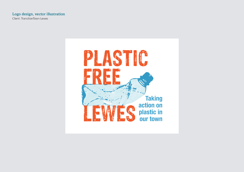 Plastic Free Lewes logo
