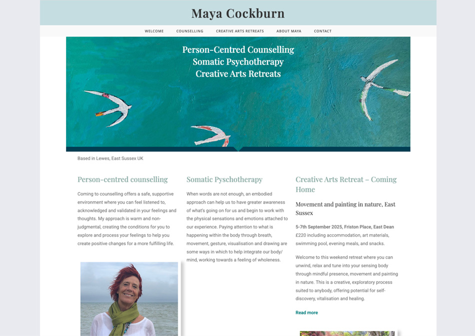 Maya Cockburn homepage